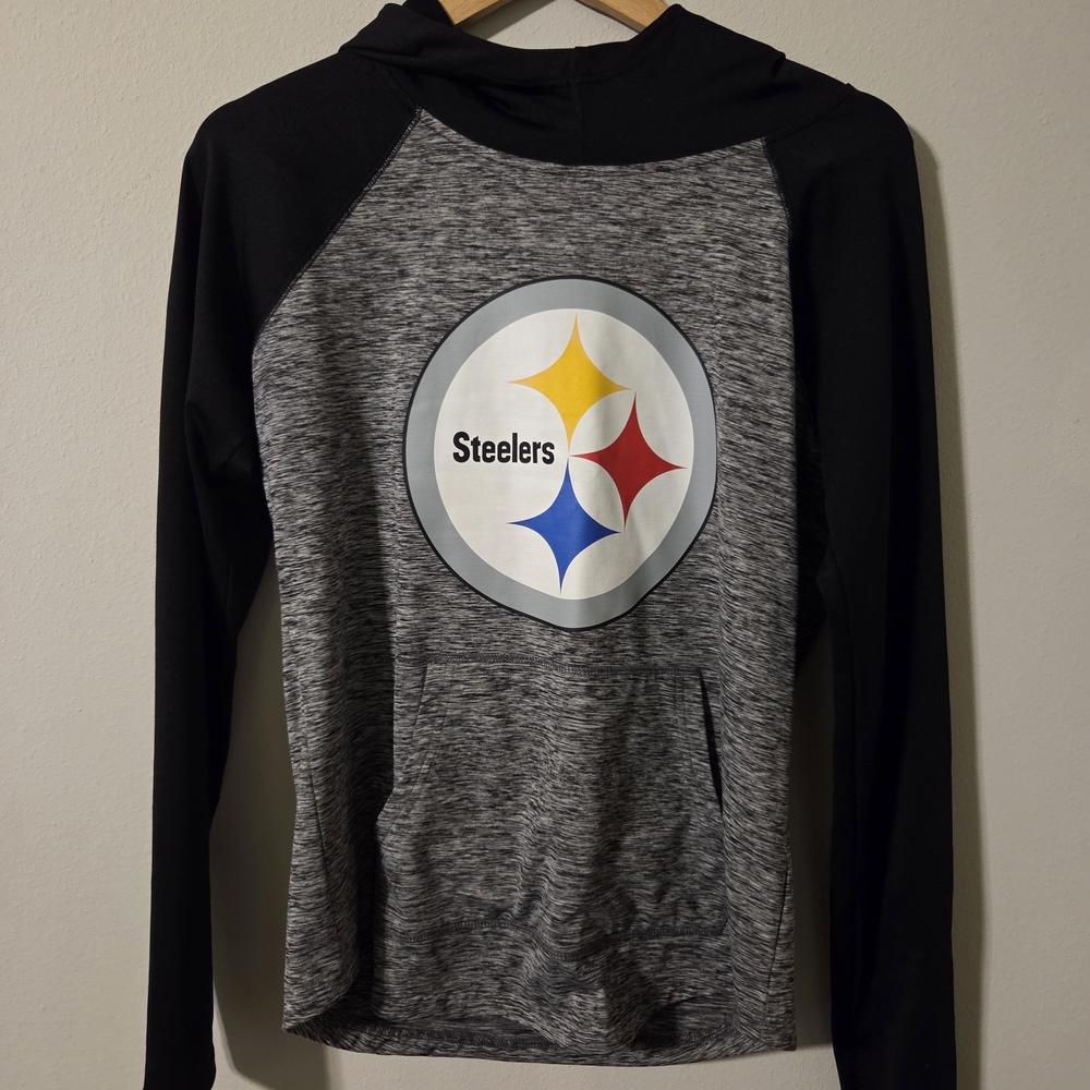 NFL Team Apparel Women's Gray Hoodie
